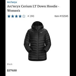 Arc'teryx Cerium LT Down Hoodie - Women's